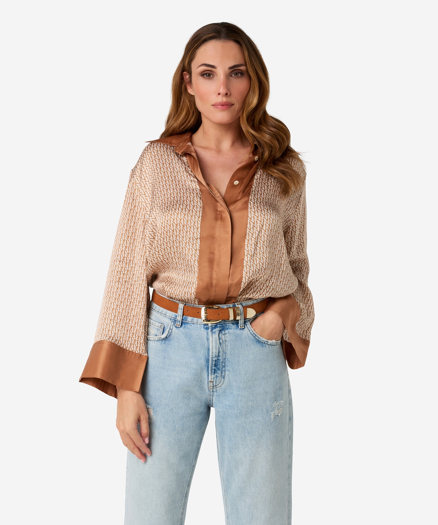 Tafine Oblique | Cashew Brown