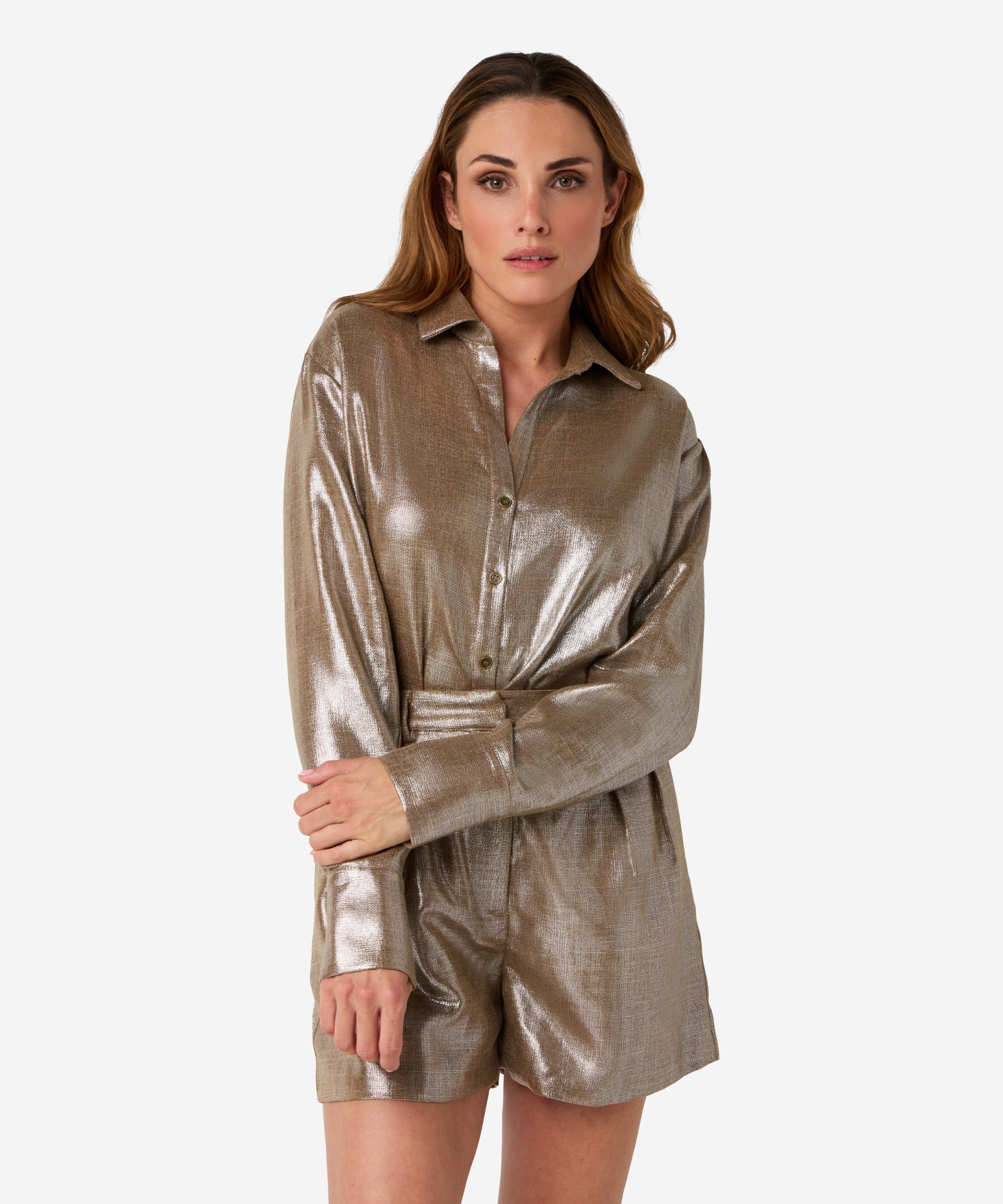 Bessey Shimmery - Party | Light Brown
