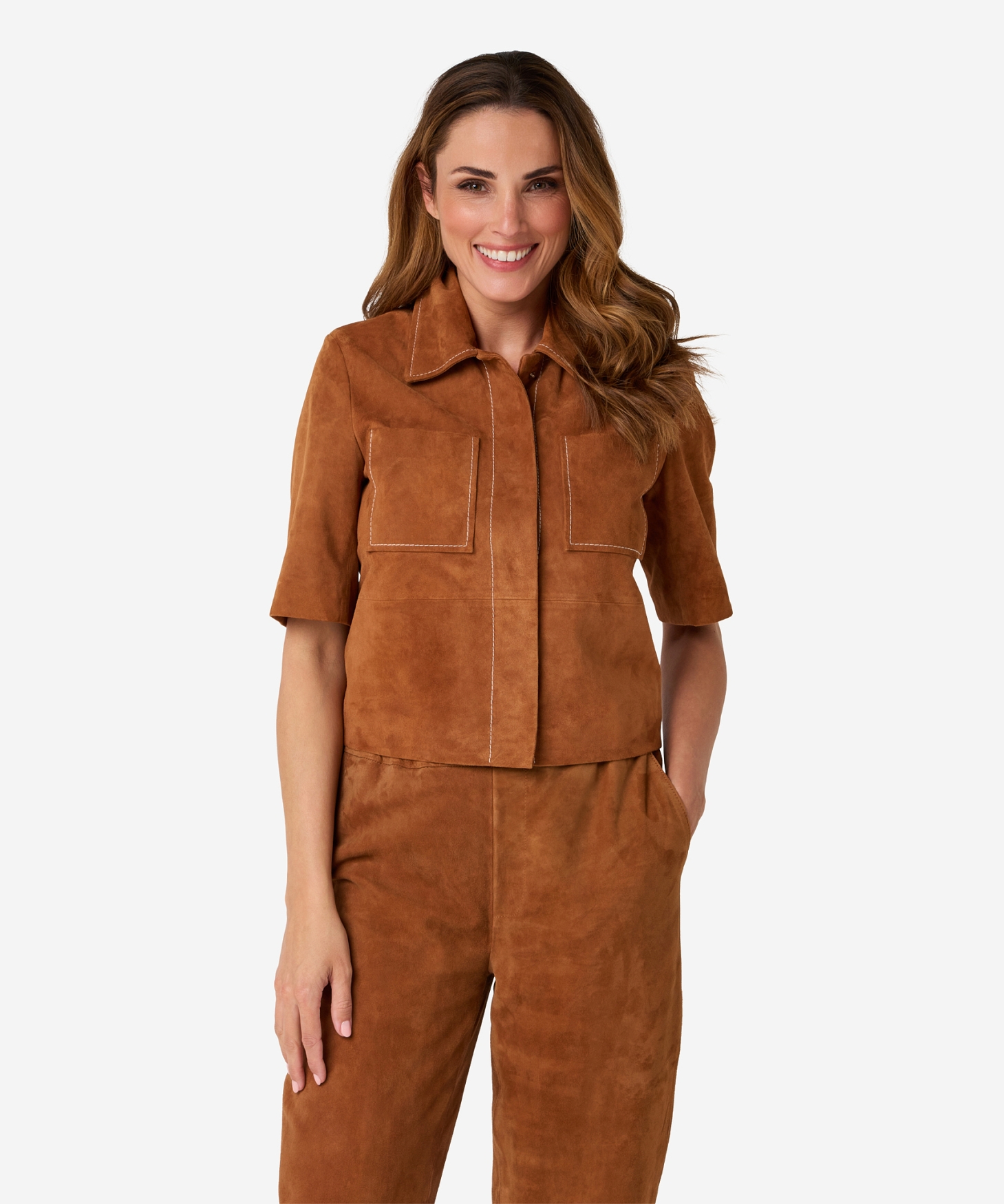 Treabhar Suede | Cashew Brown