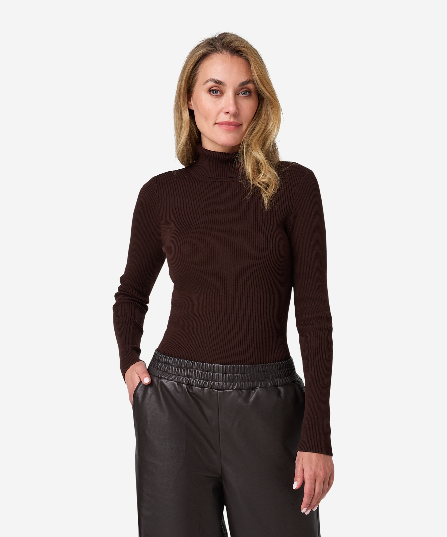 Tamora turtle neck | Coffee Bean