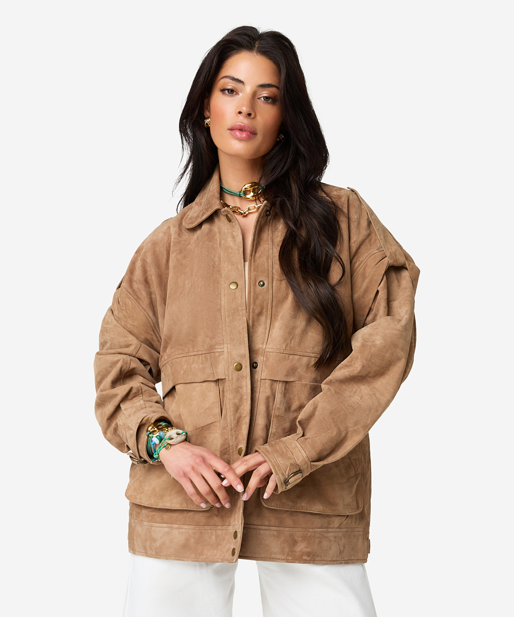 Jeaf Suede | Iced Coffee