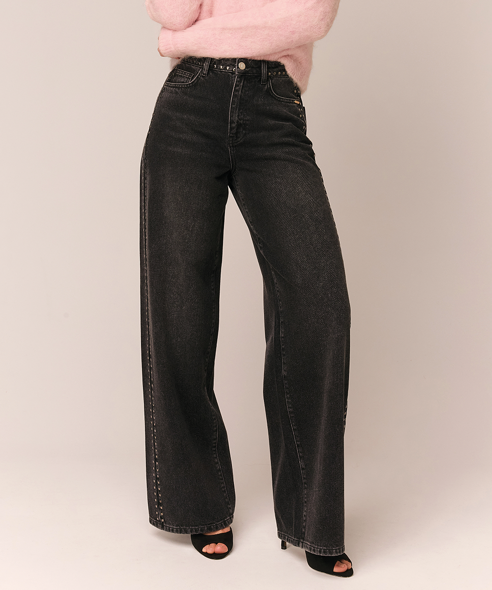 Pacey | Dark Grey Denim