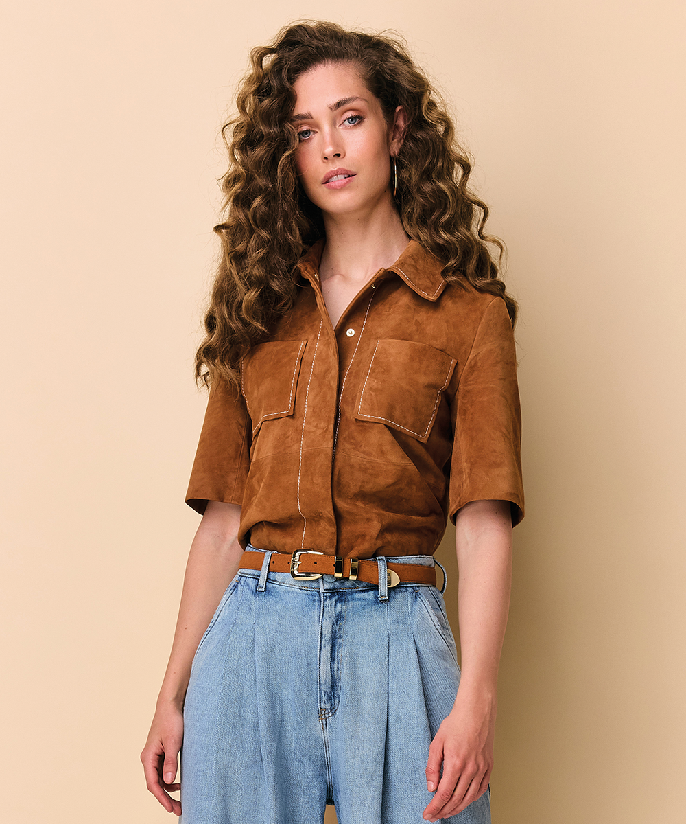 Treabhar Suede | Cashew Brown