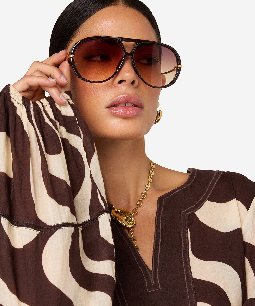 Noesjka Sunglasses | Olive Bloom