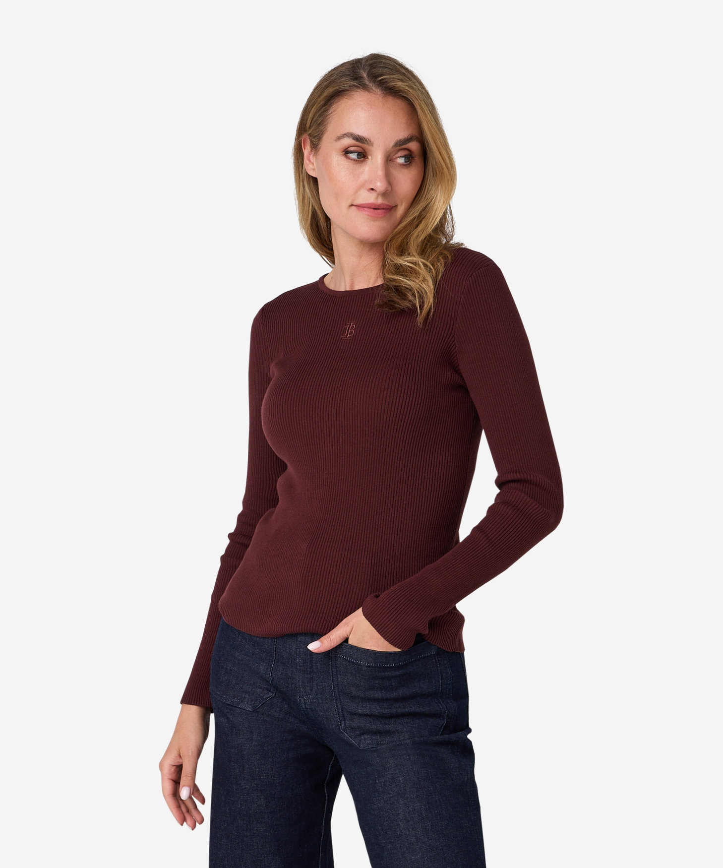 Tamora  Longsleeve | Burgundy Tamora  Longsleeve | Burgundy